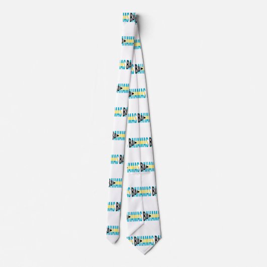 Bahamas Vacation Island Stropdas (Achterkant)