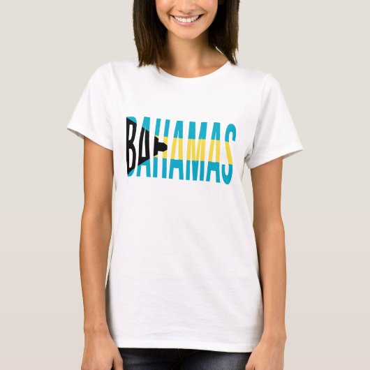 Bahamas Vacation Island T-shirt (Voorkant)