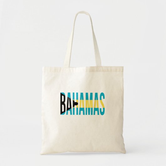 Bahamas Vacation Island Tote Bag (Voorkant)