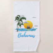 Bahamas Vacation Sailing Strandlaken (Voorkant)