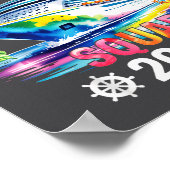 Bahamas Vakantie 2026 Groep Familie Vrienden Match Poster (Hoek)