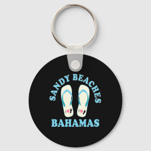 Bahama's Vakantie Zandstranden I Heart Flip Fops H Sleutelhanger