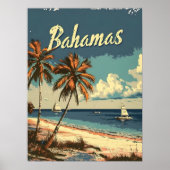 Bahama's Vintage Poster (Voorkant)