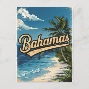 Bahamas Vintage Travel Briefkaart