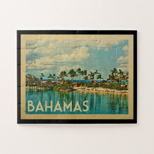 Bahamas Vintage Travel Legpuzzel