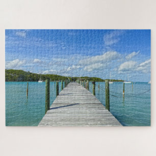 Bahamas Vist Pier, Great Abaco Island, Bahama's Legpuzzel