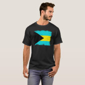 Bahama's Vlag Bahamaanse Onafhankelijkheidsdag T-shirt (Voorkant volledig)