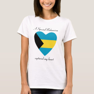 Bahamas Vlag Liefje T-Shirt