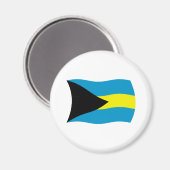 Bahamas Vlag Magneet (Voorkant / Achterkant)