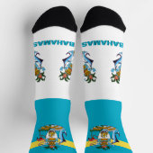 Bahama's Vlag Patriottisch, Duurzame Bahama's Sokken (Top)