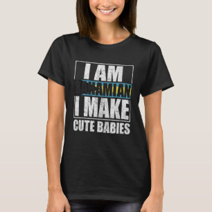 Bahama's Vlag Ram Bahamians Man & Vrouwen T-shirt