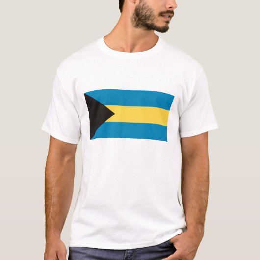 Bahamas Vlag T-shirt (Voorkant)