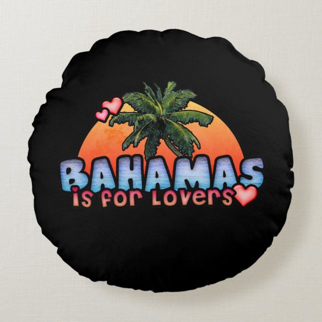 Bahama's voor overs rond kussen (Voorkant)