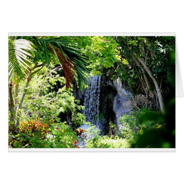 Bahamas Waterfall (Voorkant Horizontaal)