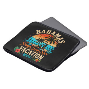 Bahama's Zand Zee Zon Vakantie 2026 Laptop Sleeve