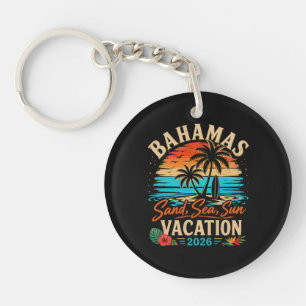Bahama's Zand Zee Zon Vakantie 2026 Sleutelhanger