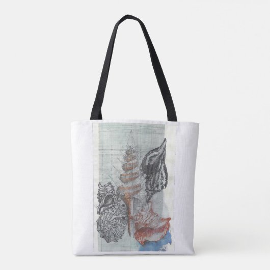 Bahama's Zeeschelpen 1 Tote Bag (Achterkant)