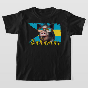 Bahama's Zwemmende Biggen - Exuma Biggenstrand Avo T-shirt