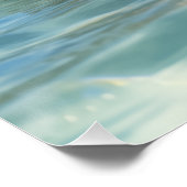 Bahamas Zwemvarken 2024 Perfect Poster (Hoek)