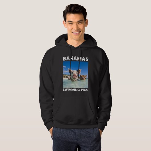 Bahama's Zwemvarkens Exuma Hoodie (Voorkant volledig)