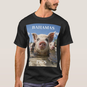 Bahamas Zwemvarkens - Exuma Pig Beach Adventure T-shirt