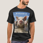 Bahamas Zwemvarkens - Exuma Pig Beach Adventure T-shirt (Voorkant)