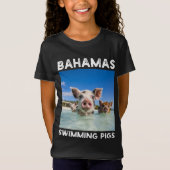 Bahama's Zwemvarkens Exuma T-shirt (Voorkant)
