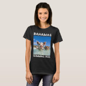 Bahama's Zwemvarkens Exuma T-shirt (Voorkant volledig)