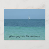 bahamasbegroeten briefkaart (Voorkant)