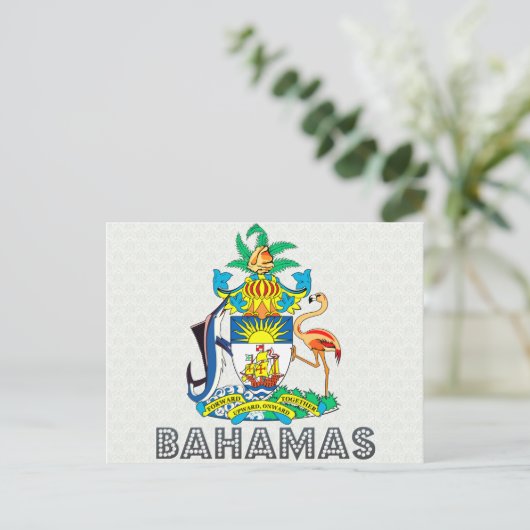 Bahamascoat Briefkaart (Staand voorkant)
