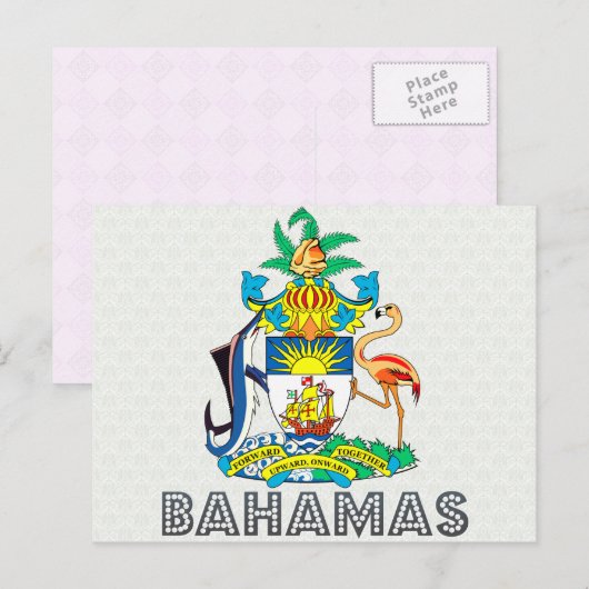 Bahamascoat Briefkaart (Voorkant / Achterkant)