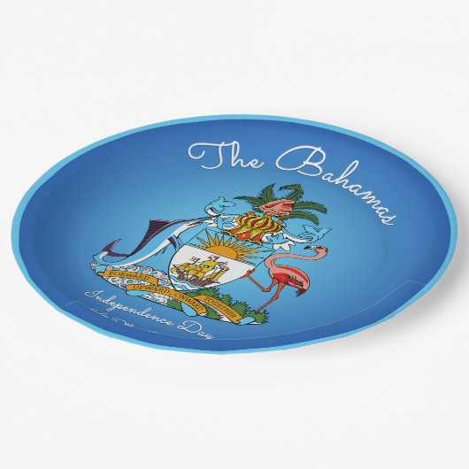 Bahamascoat Papieren Bordje (Gekanteld)