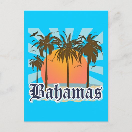 Bahamaseilanden Briefkaart (Voorkant)