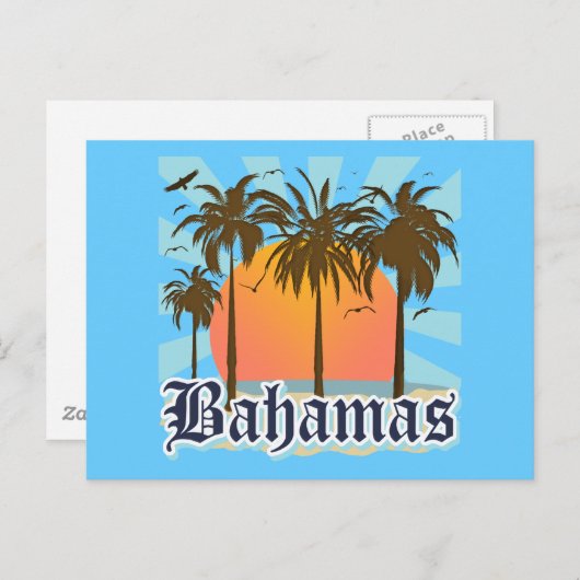 Bahamaseilanden Briefkaart (Voorkant / Achterkant)
