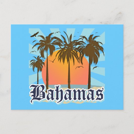 Bahamaseilanden Briefkaart (Voorkant)