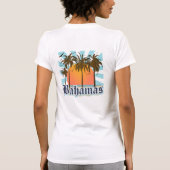 Bahamaseilanden T-shirt (Achterkant)