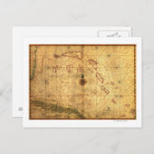 BahamasPanoramic MapBahamas Briefkaart (Voorkant / Achterkant)