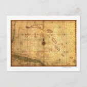 BahamasPanoramic MapBahamas Briefkaart (Voorkant)