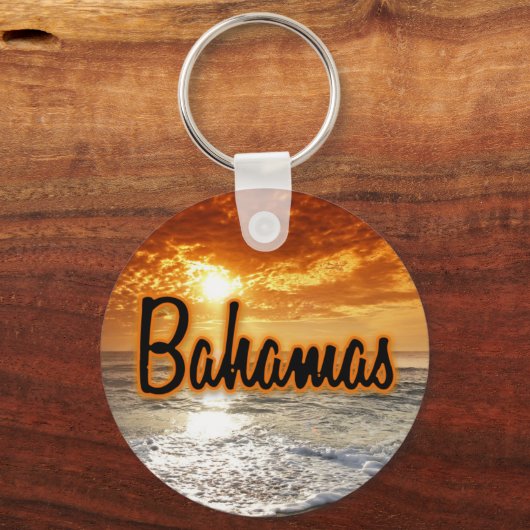 Bahamasschildpad Sleutelhanger (Voorkant)