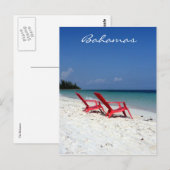bahamasstoelen briefkaart (Voorkant / Achterkant)