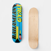 BAHAMIAANSE MEISJE JMT 7 3/4" Skateboarddek Persoonlijk Skateboard (Voorkant)
