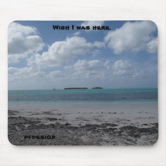 Bahamian Beach Muismat (Voorkant)