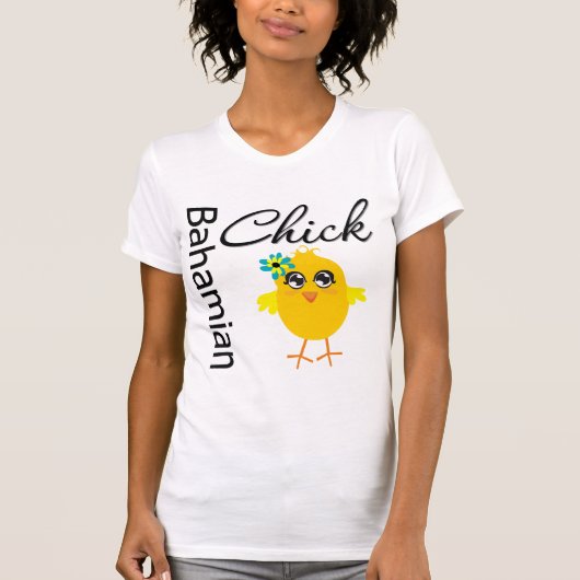 Bahamian Chick T-shirt (Voorkant)