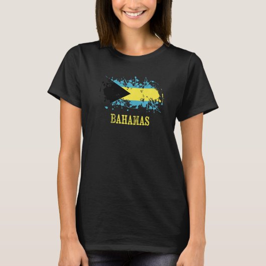 Bahamian enthusiasts for Bahamas and Bahamas T-shirt (Voorkant)