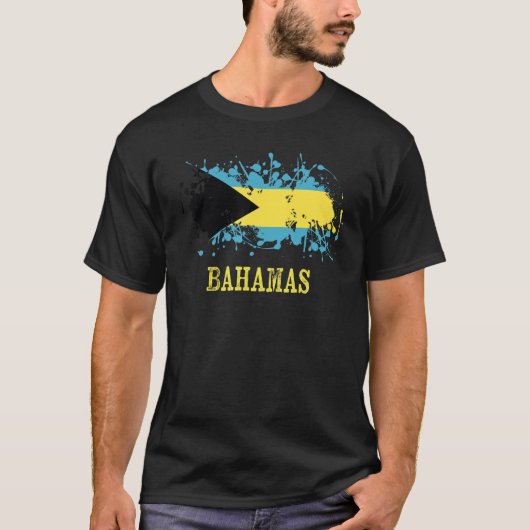 Bahamian enthusiasts for Bahamas and Bahamas T-shirt (Voorkant)