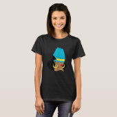 Bahamian Flag Clothing Bahamas Vacation Design Bah T-shirt (Voorkant volledig)