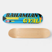 BAHAMIAN GYAL JMT 7 3/4" Skateboard Deck (Horizontaal)