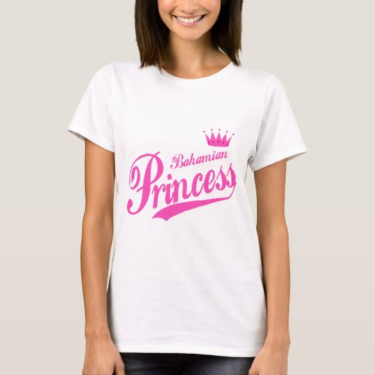 Bahamian Princess T-shirt (Voorkant)
