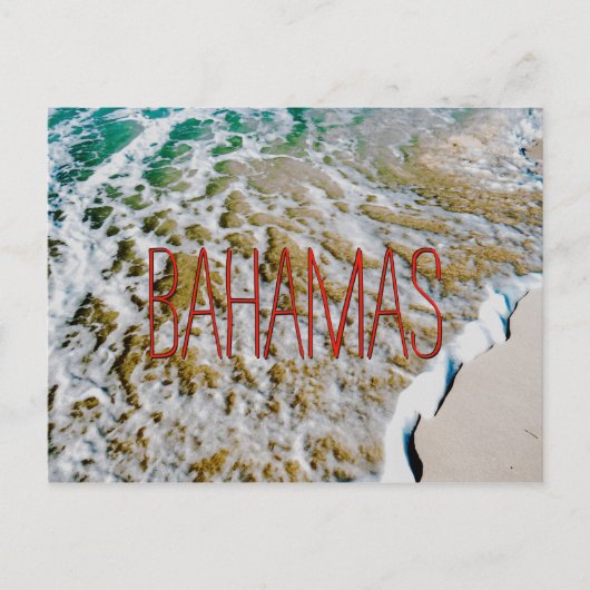 Bahamian Wave Briefkaart (Voorkant)