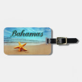 Bahamszeester Bagagelabel (Voorkant horizontaal)